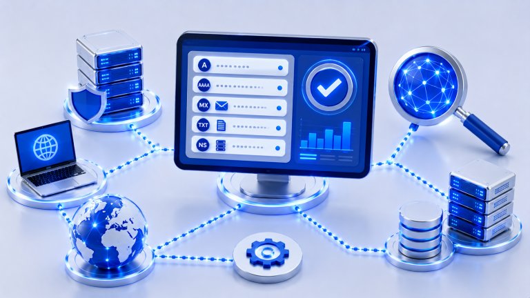 Jak sprawdzić rekordy DNS domeny?